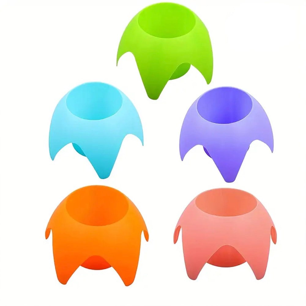Portable Beach Cup Holders Multicolor Sand Drink Holder Set For Outdoor Parties And Camping 5
