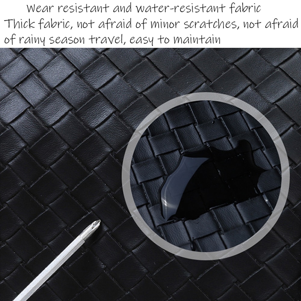 Large Capacity PU Leather Travel Bag Convertible Shoulder Duffel 2