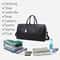 Large Capacity PU Leather Travel Bag Convertible Shoulder Duffel 3