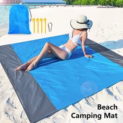 sandproof waterproof beach blanket portable lightweight picnic and camping mat