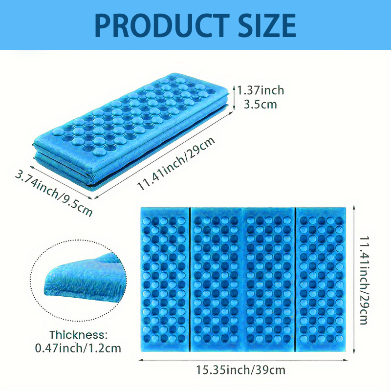 Foldable Waterproof Camping Mat Lightweight XPE Foam Outdoor Seat Cushion 1