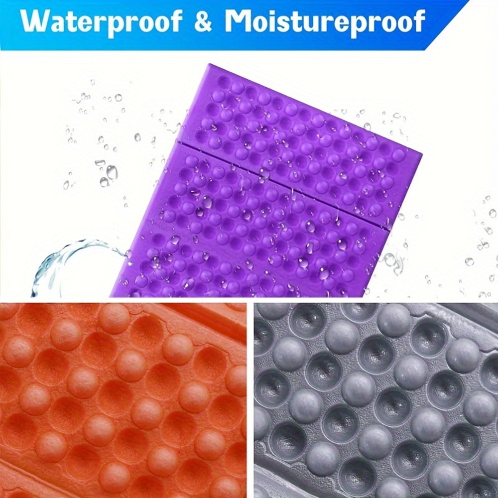 Foldable Waterproof Camping Mat Lightweight XPE Foam Outdoor Seat Cushion 2
