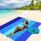 Oversized Waterproof Beach Blanket Sandproof Quick Dry Picnic Mat For Travel Camping 0