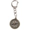 Mini Compass Keychain Vintage Pocket Compass Portable Hiking Navigation Tool 5