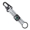 Tactical Survival Keychain With Compass Paracord Carabiner Outdoor Gear Clip 11
