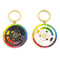 Rotating Color Wheel Keychain Metal Spinning Compass Pendant Stress Relief Toy