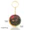 Rotating Color Wheel Keychain Metal Color Compass Artist Palette Keyring