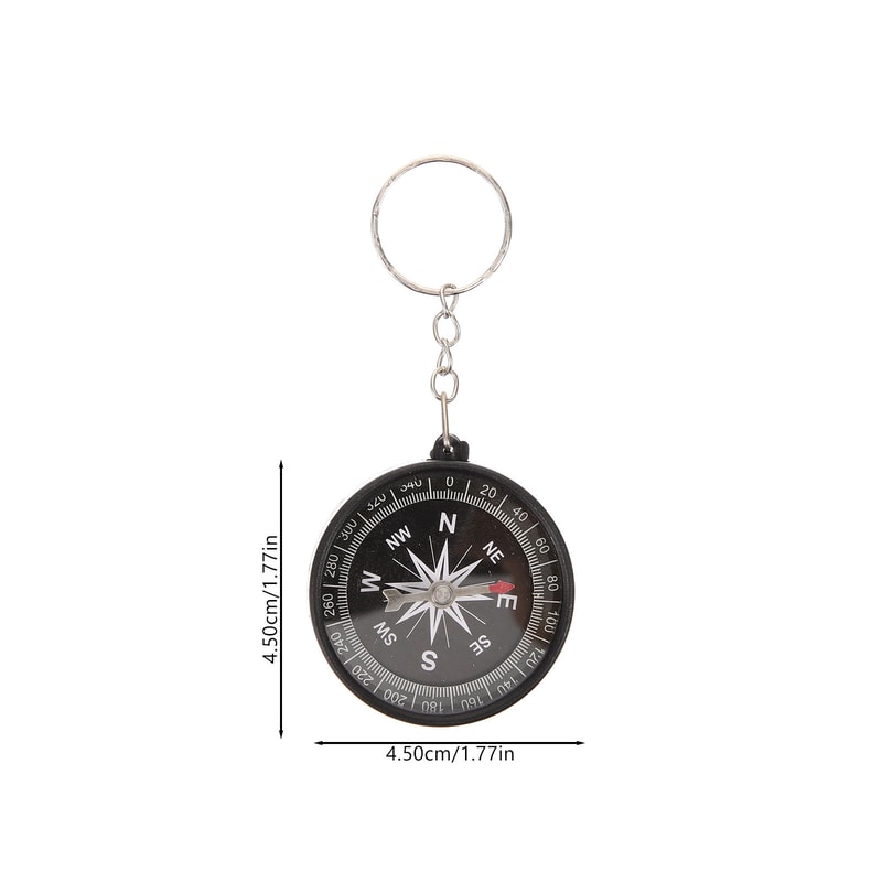 Pirate Compass Keychain Vintage Adventure Keyring Gift for Kids and Party Favors