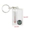 Mini Survival Compass Keychain with Thermometer Portable Hiking Gear
