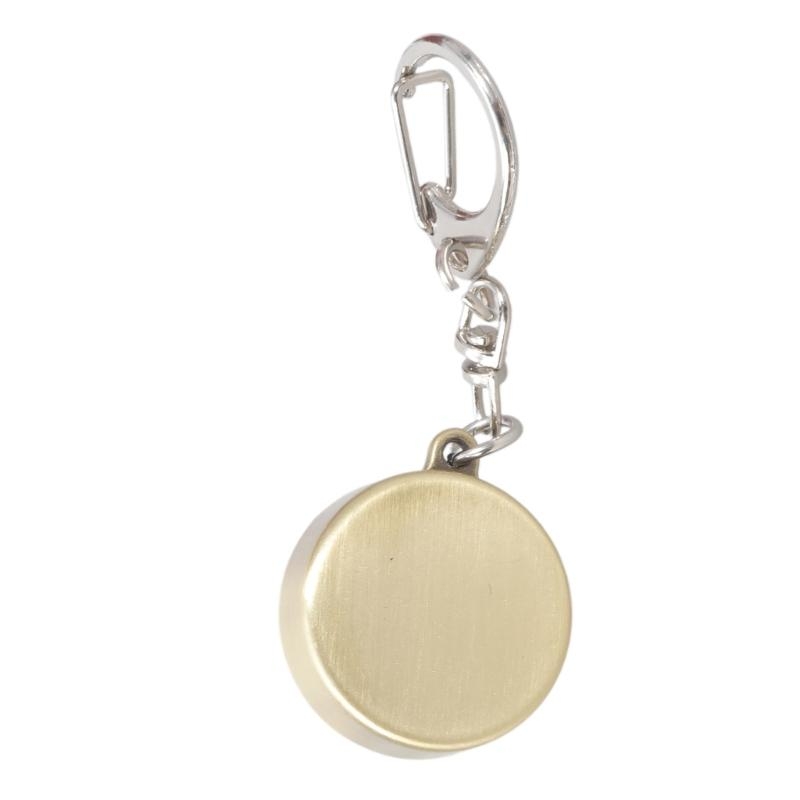 Mini Portable Compass Keychain Retro Survival Hiking Navigation Tool