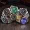 Mens Stainless Steel Quartz Watch Casual Fashion Calendar Wristwatch Green Dial 3