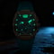 Mens Chronograph Sports Watch Waterproof Luminous Silicone Strap Quartz Wristwatch 2