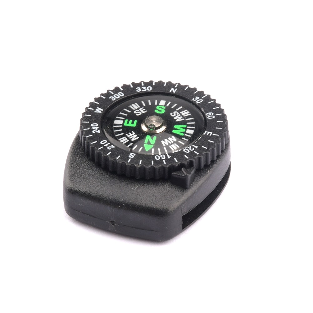 Mini Outdoor Compass Clip Survival Gear Watch Strap Hiking Navigation Tool 3