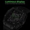 Large Dial Square Sports Watch For Men Waterproof Quartz Luminous Wristwatch 4