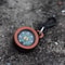 Mini Portable Compass Keychain Aluminum Alloy Hiking Survival Navigation Tool 8