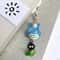 Kawaii Totoro Phone Charm Cute Anime Keychain Soot Sprite Pendant 2