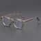 Retro Square Blue Light Blocking Glasses Thick Frame Anti Radiation Eyewear 0