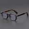 Retro Square Blue Light Blocking Glasses Thick Frame Anti Radiation Eyewear 2