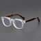 Retro Square Blue Light Blocking Glasses Thick Frame Anti Radiation Eyewear 3