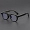 Retro Square Blue Light Blocking Glasses Thick Frame Anti Radiation Eyewear 4