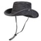 Wide Brim Bucket Hat Men Lightweight Sun Protection Outdoor Fisherman Cap 1