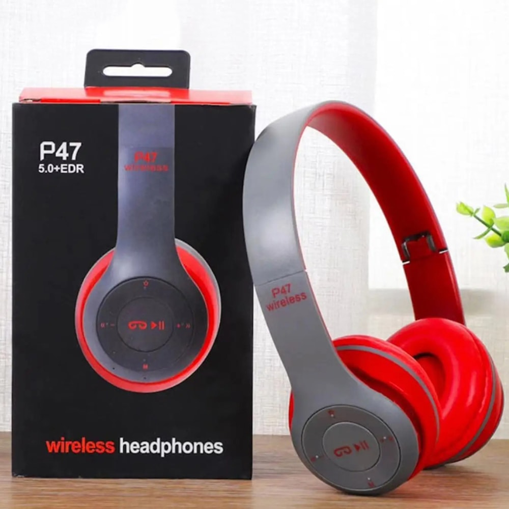 Wireless Bluetooth Headphones Noise Canceling Over Ear Headset With Handsfree Calling 6