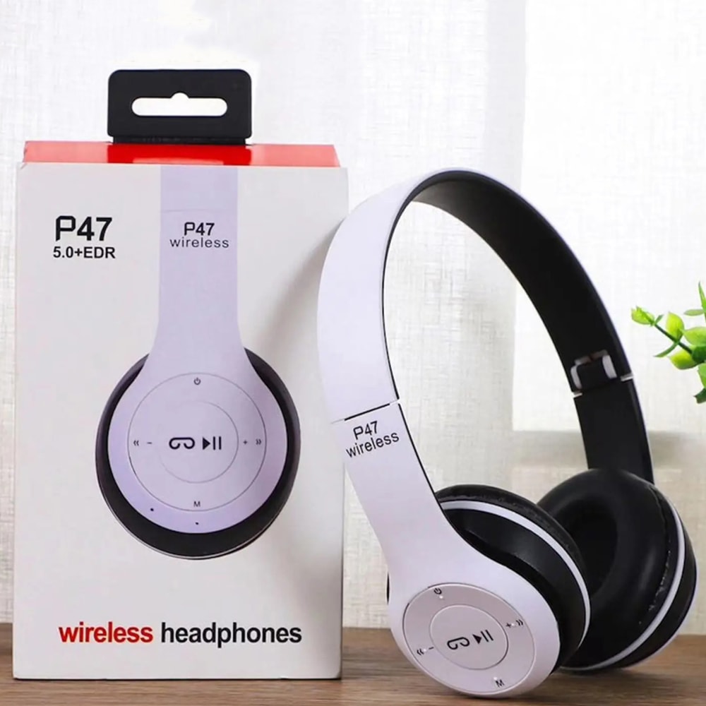 Wireless Bluetooth Headphones Noise Canceling Over Ear Headset With Handsfree Calling 7