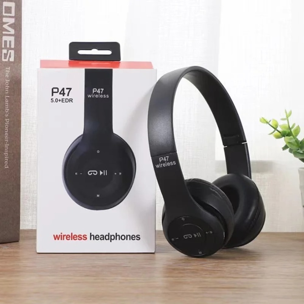 Wireless Bluetooth Headphones Noise Canceling Over Ear Headset With Handsfree Calling 9