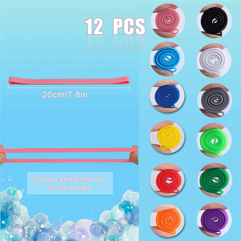 Elastic Beach Towel Bands Non Slip Beach Chair Towel Holder Straps Set 4