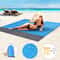 Sandproof Waterproof Beach Blanket Lightweight Picnic Mat for Travel and Outdoor Use
