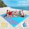 Sandproof Waterproof Beach Blanket Lightweight Picnic Mat for Travel and Outdoor Use