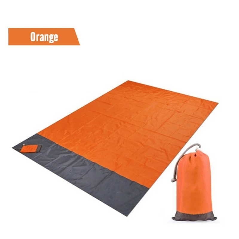 Sandproof Waterproof Beach Blanket Lightweight Picnic Mat for Travel and Outdoor Use