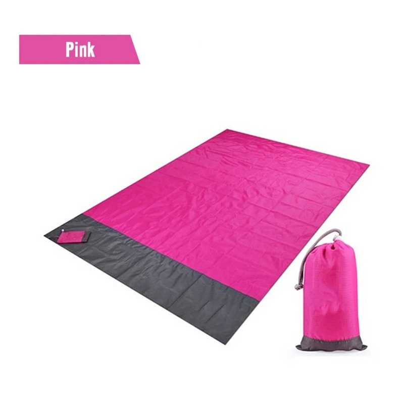 Sandproof Waterproof Beach Blanket Lightweight Picnic Mat for Travel and Outdoor Use