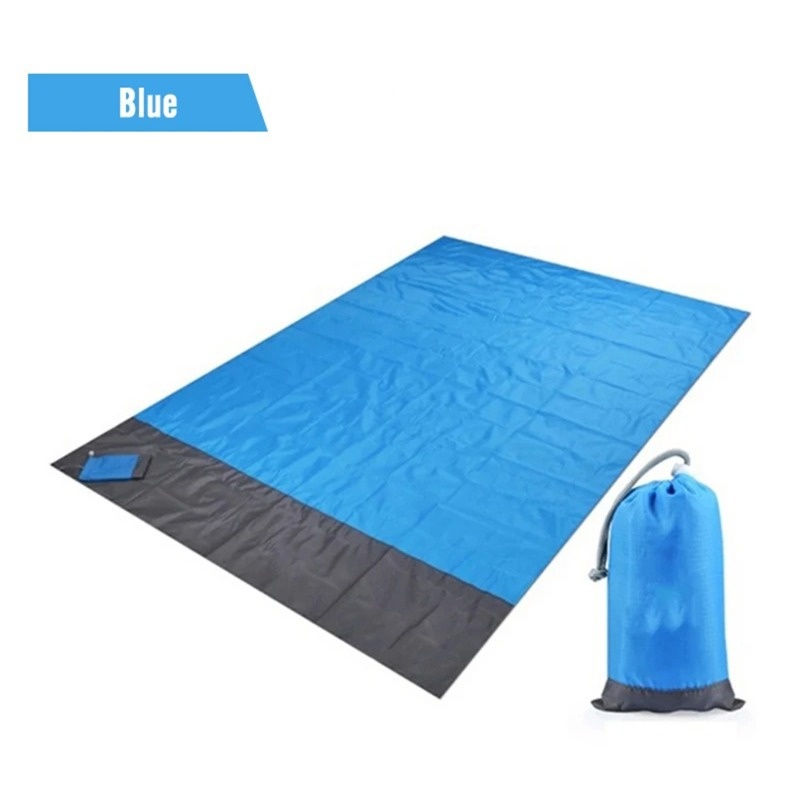 Sandproof Waterproof Beach Blanket Lightweight Picnic Mat for Travel and Outdoor Use