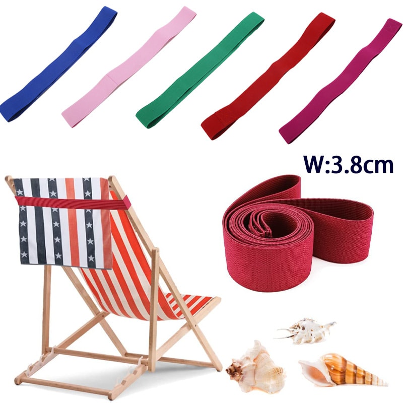 Windproof Beach Towel Bands Portable Chair Towel Straps For Pool And Travel 0