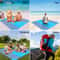 Extra Large Waterproof Beach Mat Sand Free Foldable Picnic Blanket For Camping Travel 0