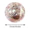 Glitter Sequins Inflatable Beach Ball Clear Pool Toy For Summer Parties 7
