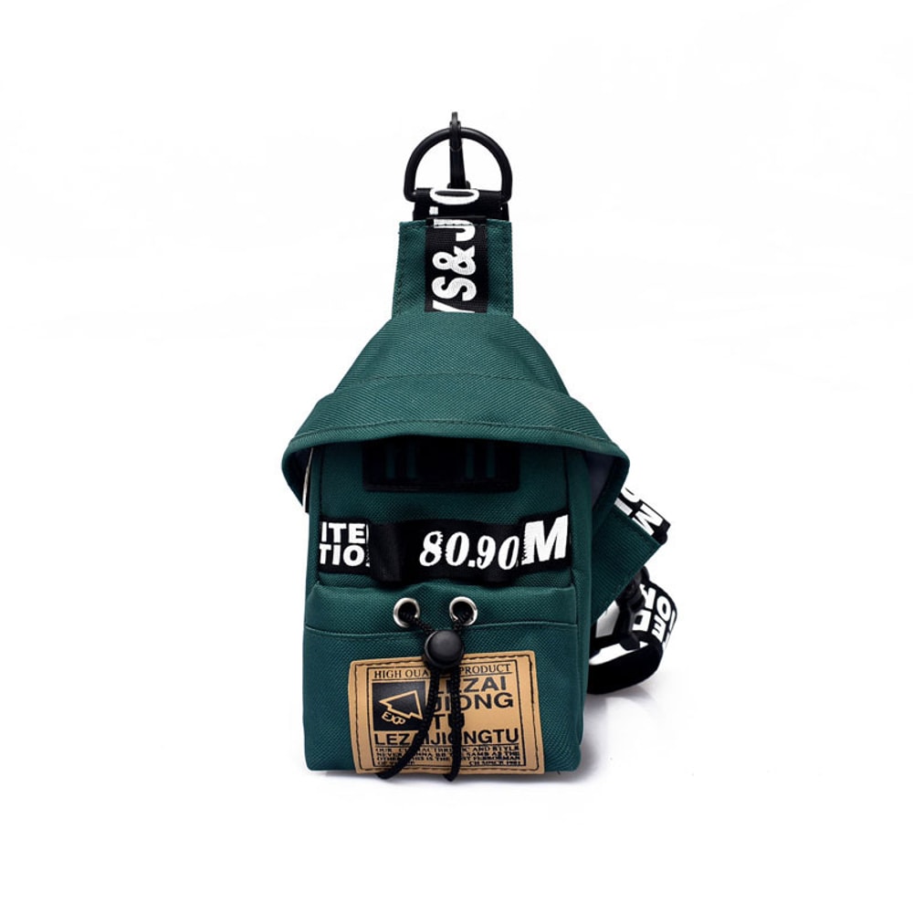 Trendy Street Style Messenger Bag Letter Print Crossbody Chest Bag For Women 8