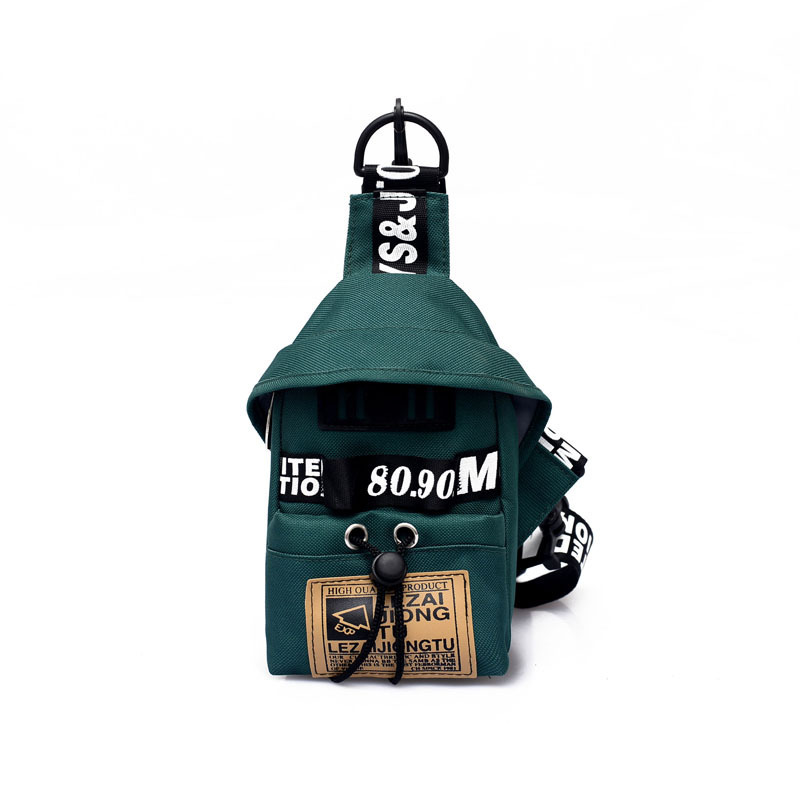 Trendy Street Style Messenger Bag Letter Print Crossbody Chest Bag For Women 8