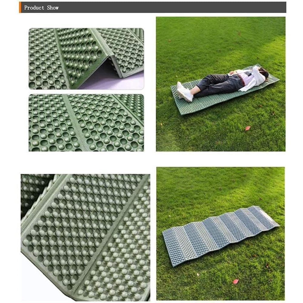 Foldable Camping Sleeping Pad Moisture Proof Foam Picnic Mat Lightweight Backpacking Cushion 0
