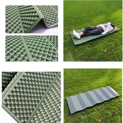 foldable camping sleeping pad moisture proof foam picnic mat lightweight backpacking cushion