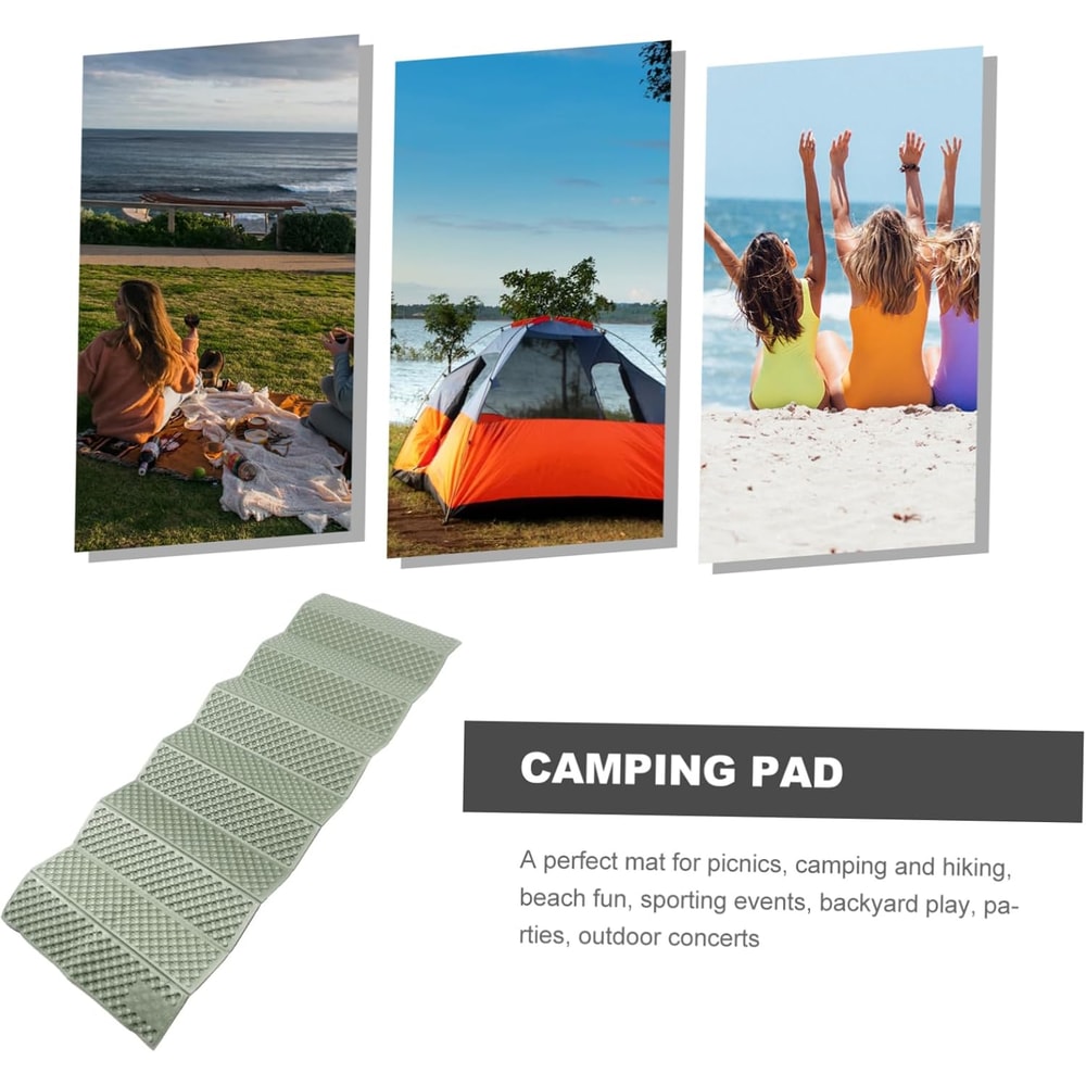 Foldable Camping Sleeping Pad Moisture Proof Foam Picnic Mat Lightweight Backpacking Cushion 4