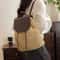 Elegant Straw Backpack For Women Woven Summer Shoulder Bag With PU Leather Accents 0