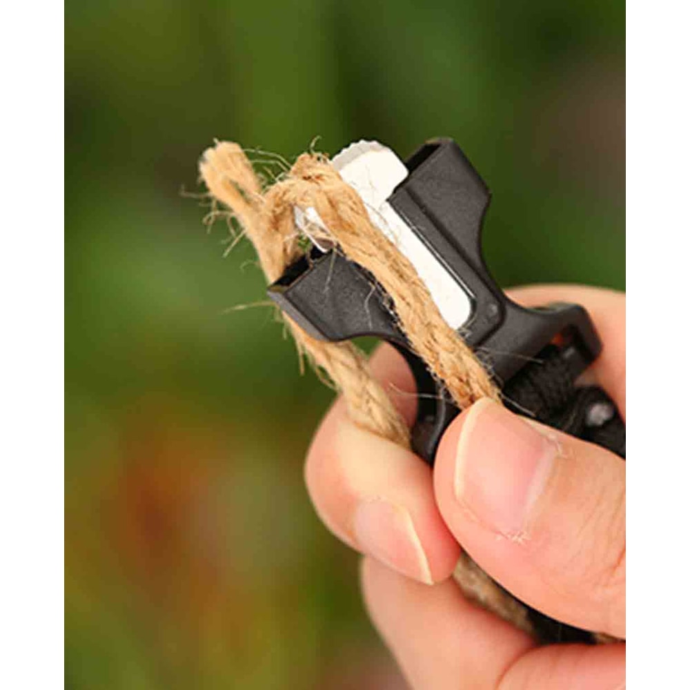 Outdoor Survival Bracelet Paracord SOS Compass Whistle Tactical Gear 3