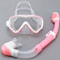 Kids Snorkel Set with Anti Fog Diving Mask Panoramic Swim Goggles