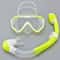 Kids Snorkel Set with Anti Fog Diving Mask Panoramic Swim Goggles