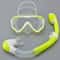 Kids Snorkel Set with Anti Fog Diving Mask Panoramic Swim Goggles