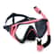 Kids Snorkeling Mask Set Anti Fog Swim Goggles With Nose Cover And Dry Top Snorkel 6