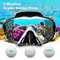 Anti Fog Snorkeling Mask Set With Dry Top Snorkel Leakproof Diving Gear 2