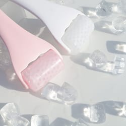 reusable facial ice roller for face and body cold therapy skin massager